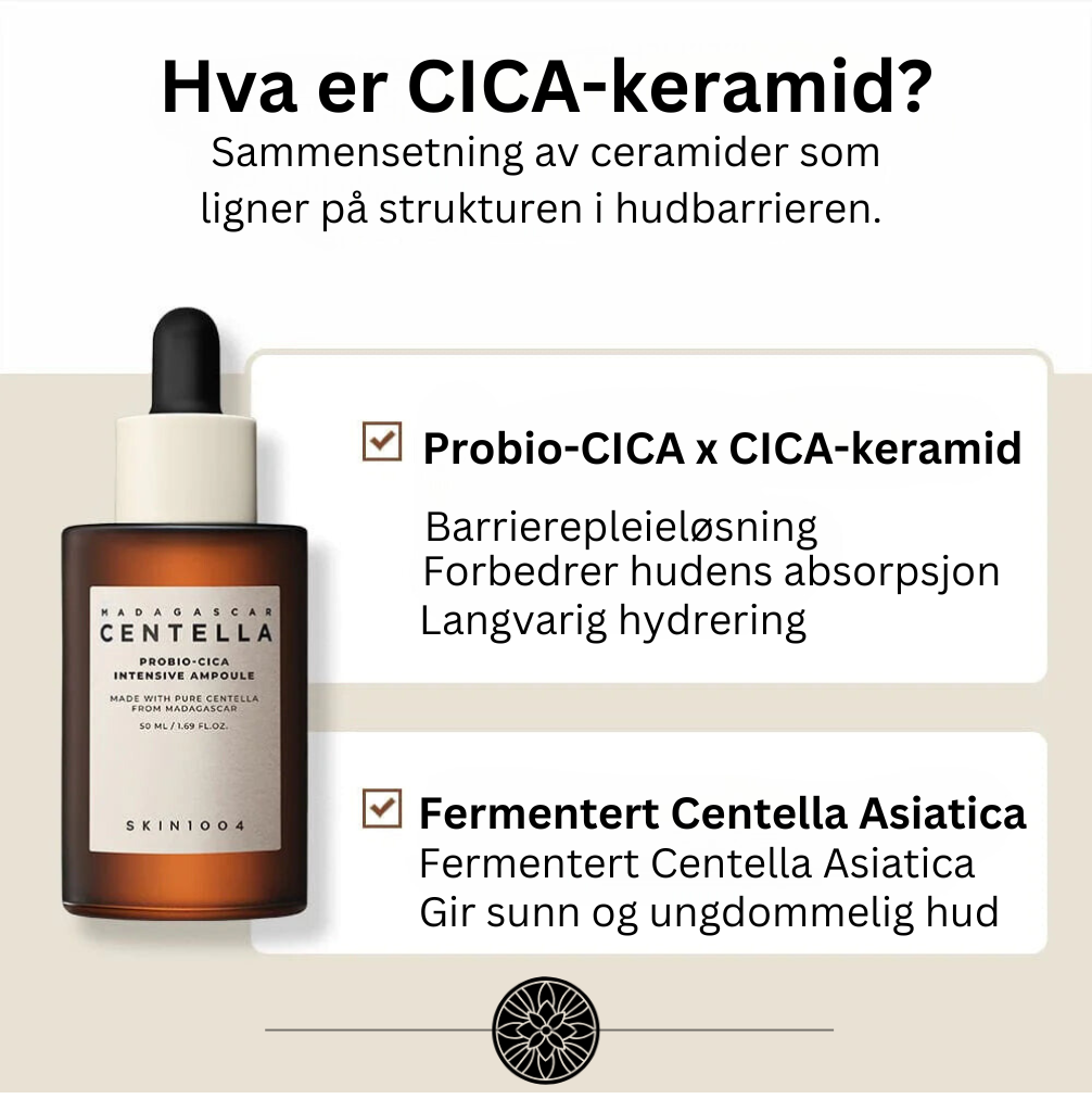 Centella Madagascar™ |  Probio-Cica | Hudfornyelsesserum